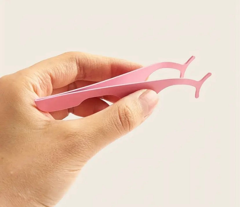 Stainless Steel False Eyelash Tweezer